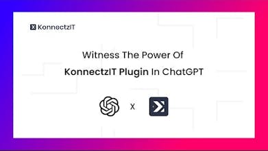 KonnectzIT logo: A modern and sleek logo representing the seamless app integration platform.