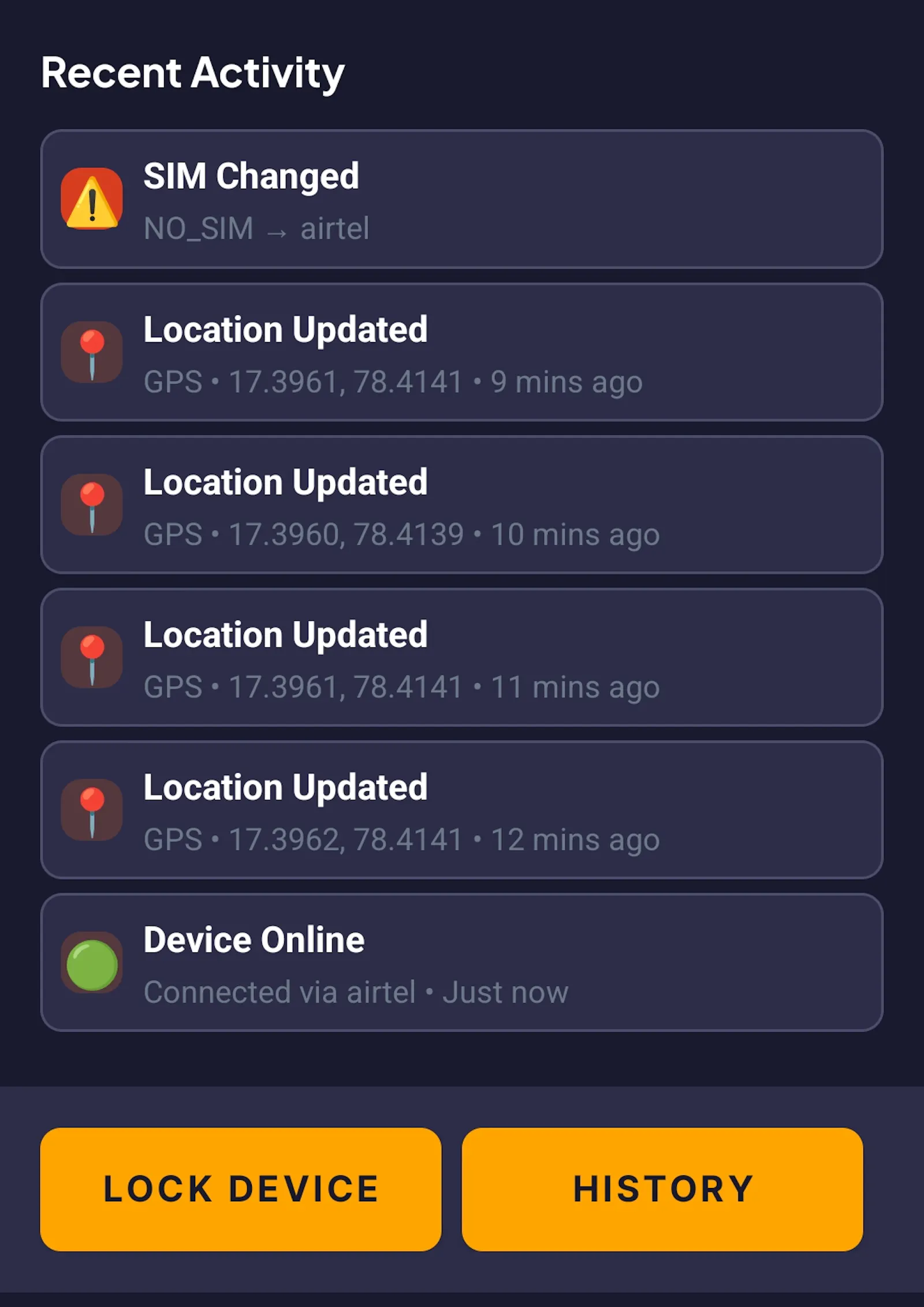 RecoverMyDevice screenshot 4