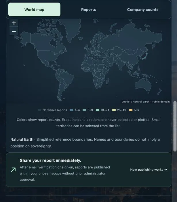 Solicitation Trouble Map gallery image