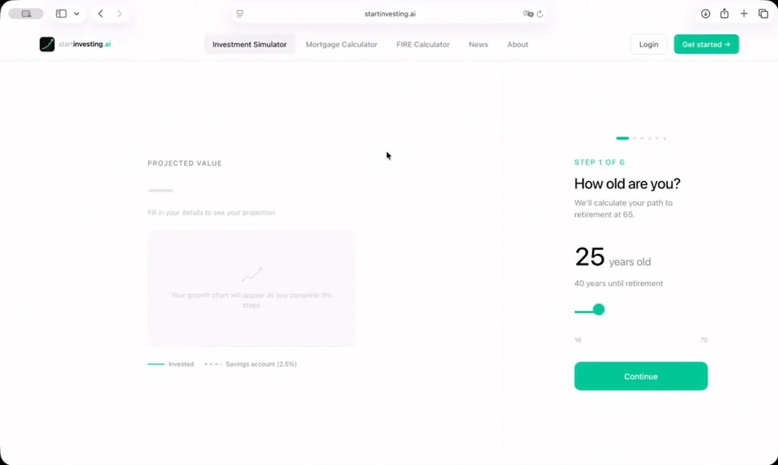 startinvesting.ai screenshot 1 (video preview)