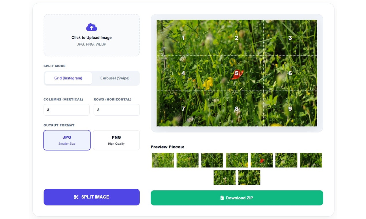 Instagram Grid Maker & Carousel Splitter gallery image