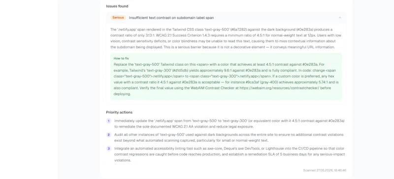 SiteBrief screenshot 4