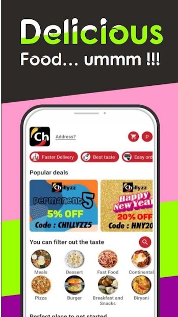 Chillyzz | Online Food Delivery App gallery image