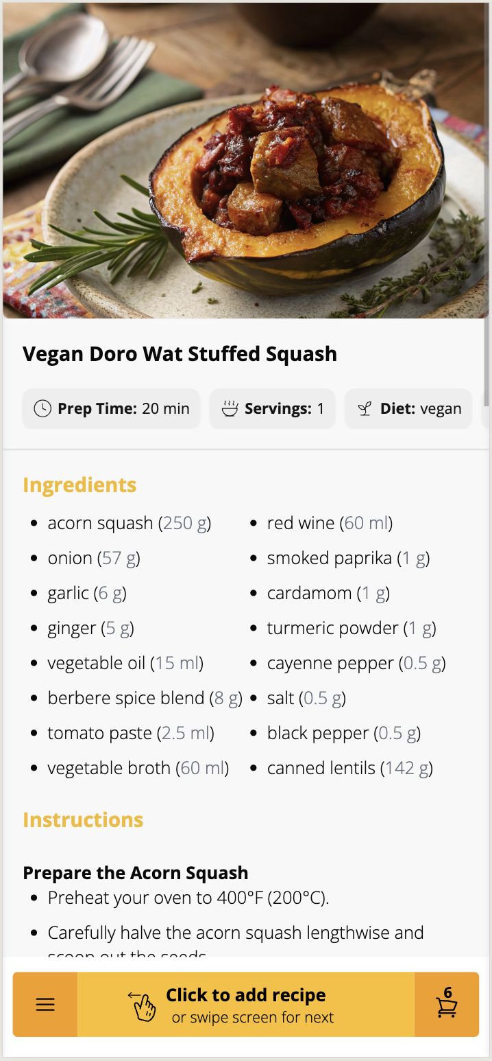 assisted.menu - AI powered meal planning media 2
