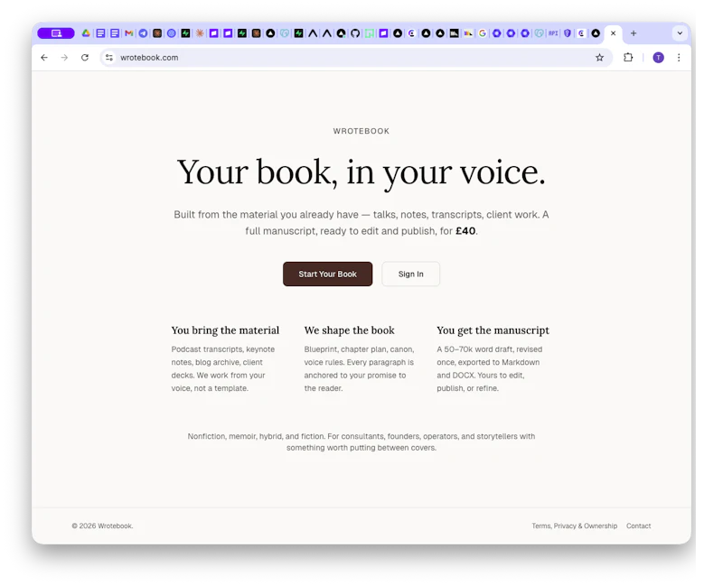Wrotebook screenshot 3