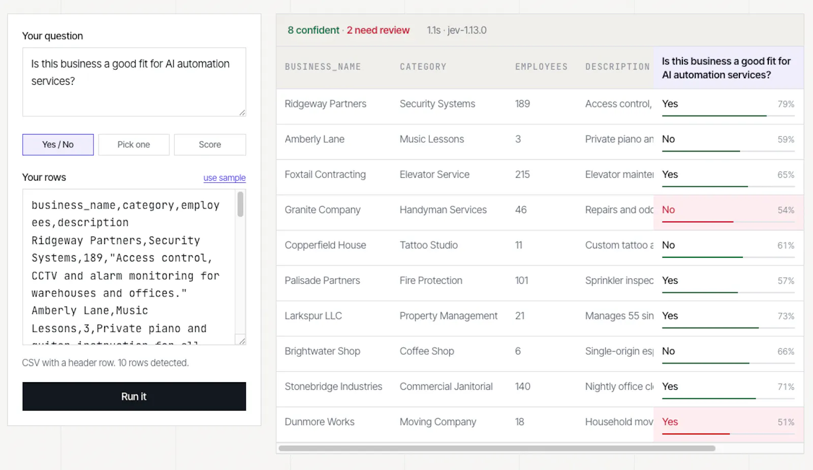 Columns screenshot 4