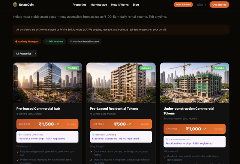 EstateCoin screenshot 6