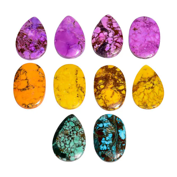 Solar Quartz Cabochon Mix Gemstones