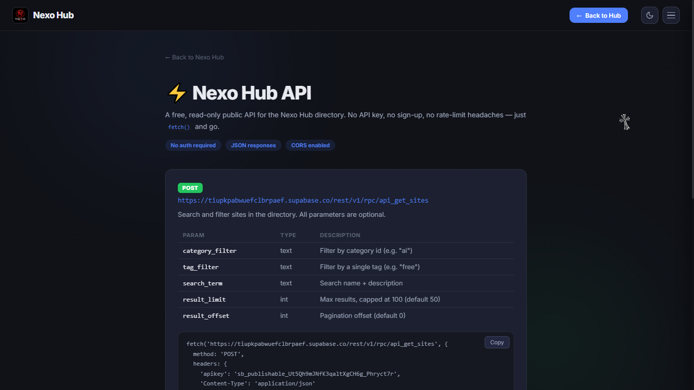 Nexo Hub gallery image