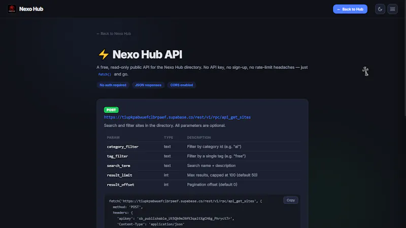 Nexo Hub screenshot 7