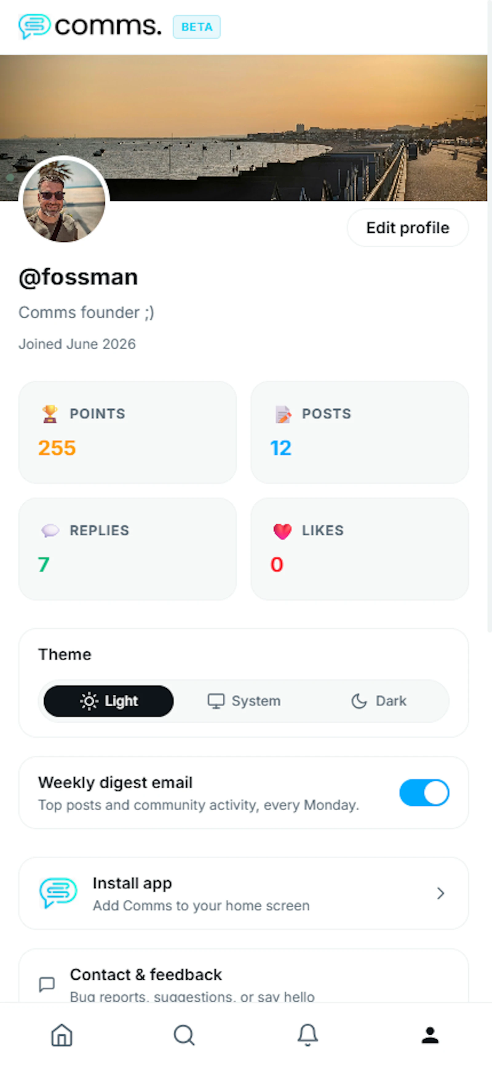 Comms. screenshot 11