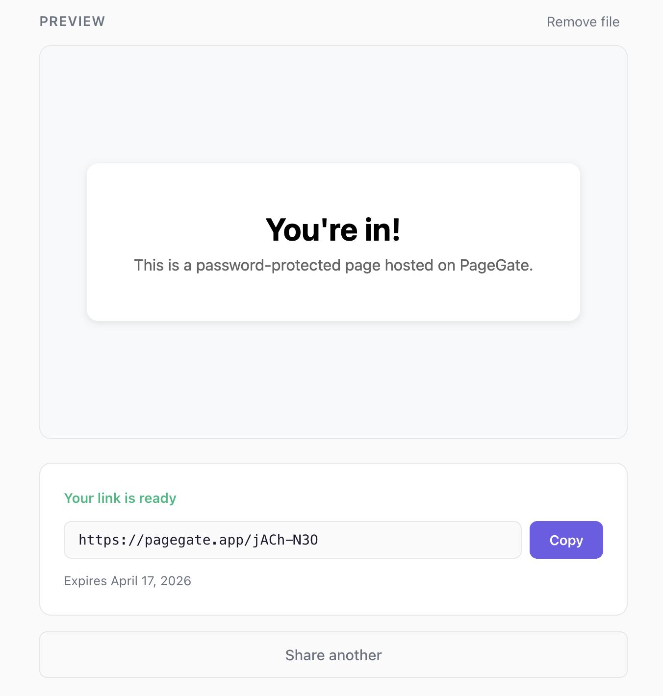 PageGate gallery image