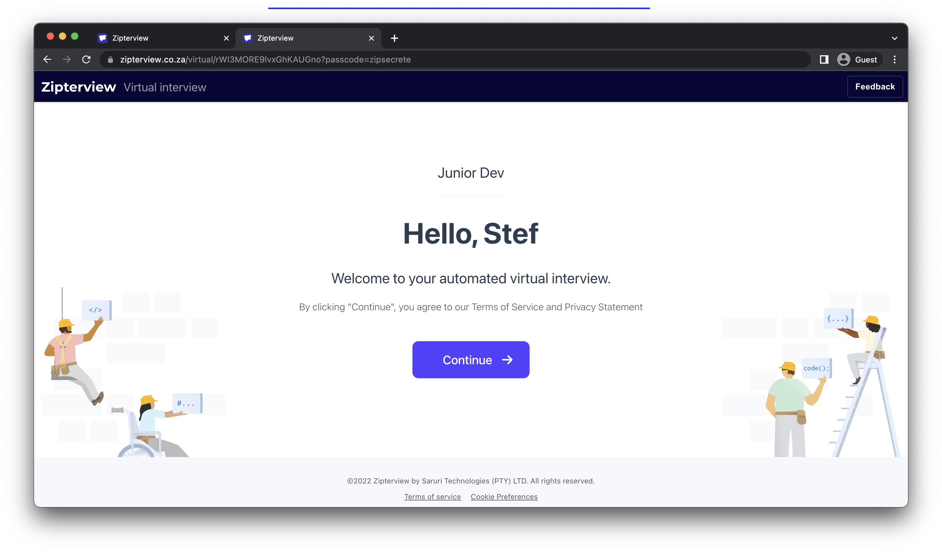 Zipterview gallery image