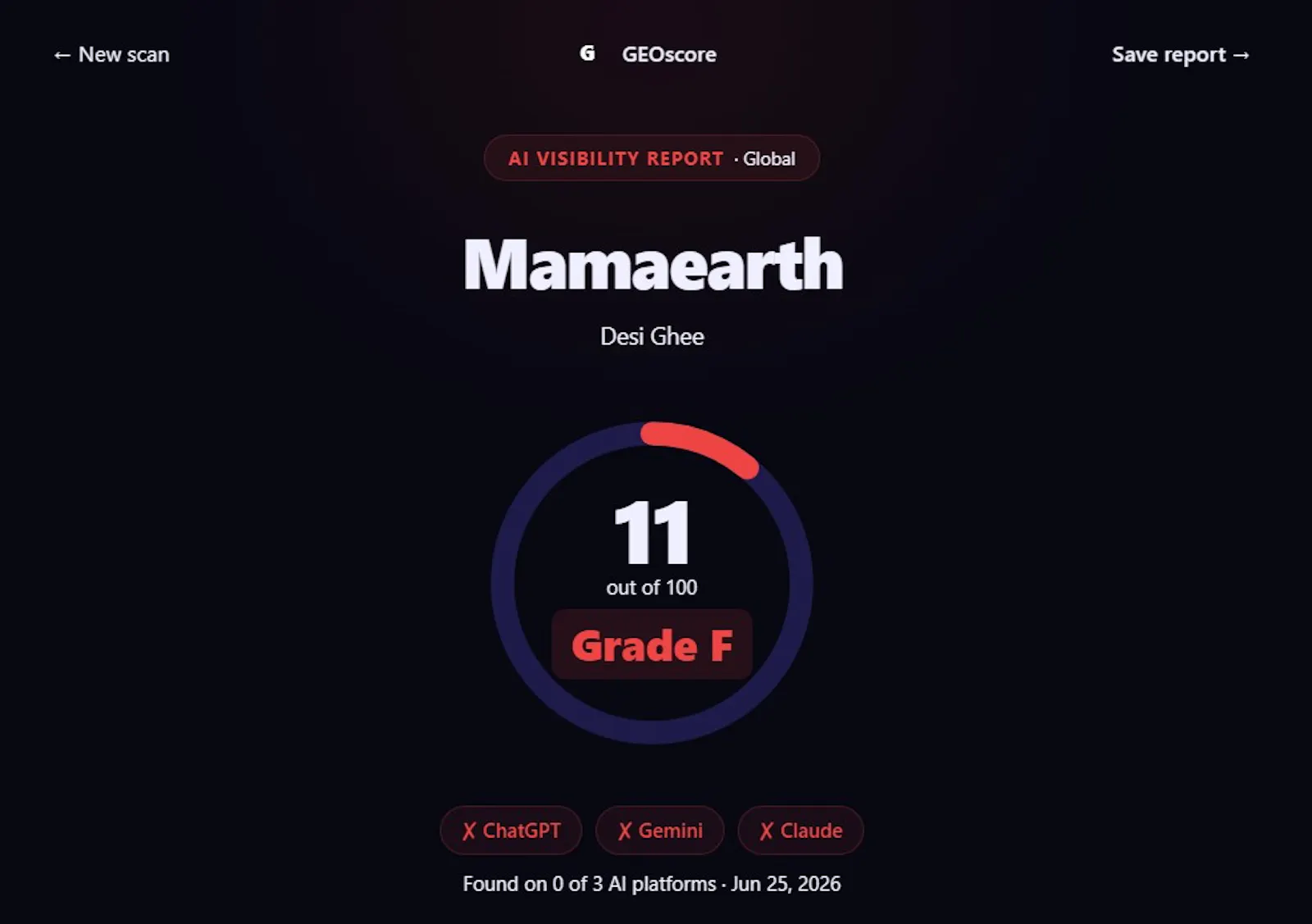 getGEOscore screenshot 5