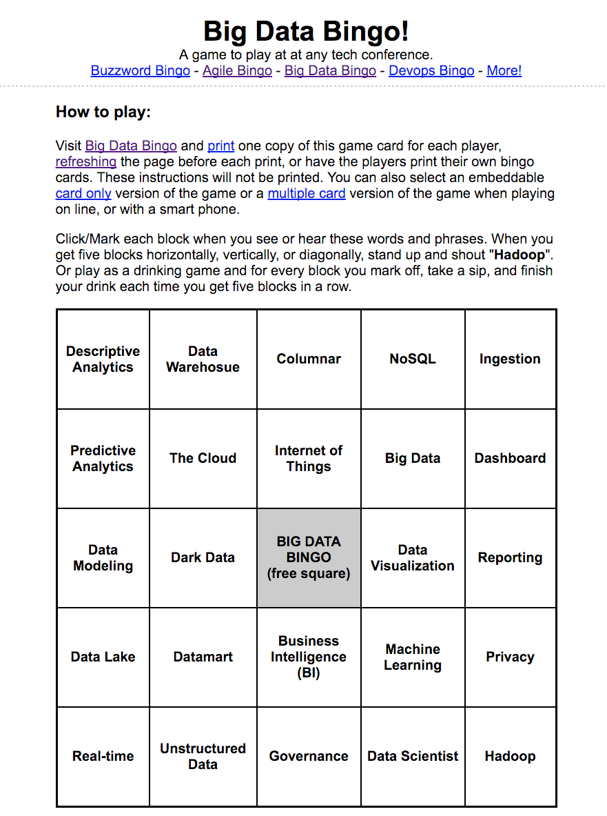 Buzzword Bingo! gallery image