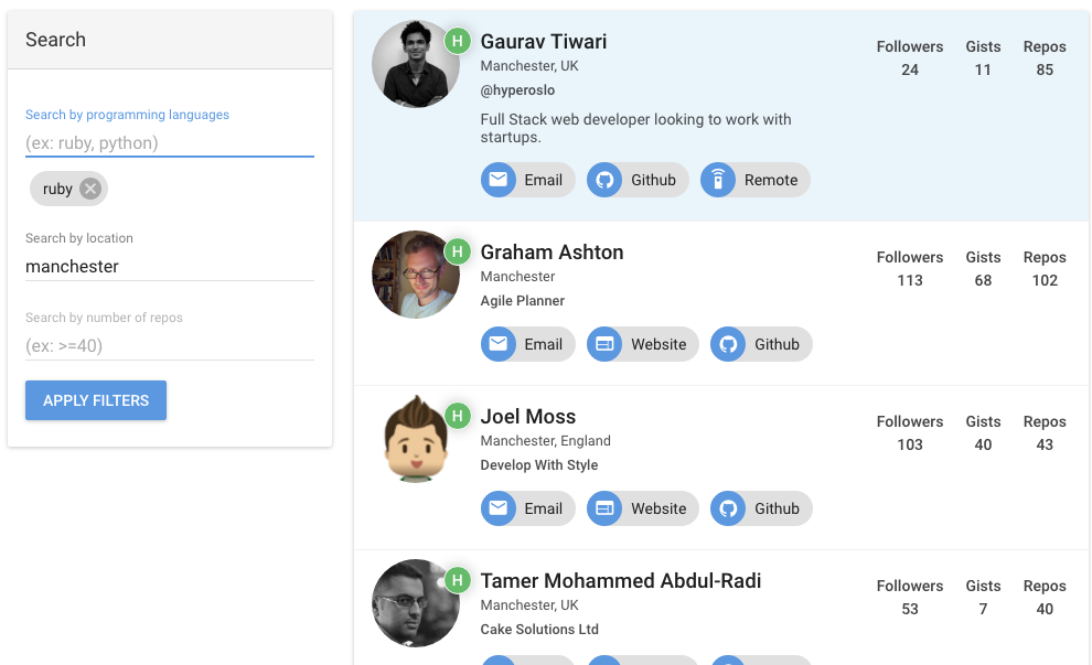 Hireables gallery image