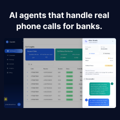 Caantin AI Voice Agents for banking logo