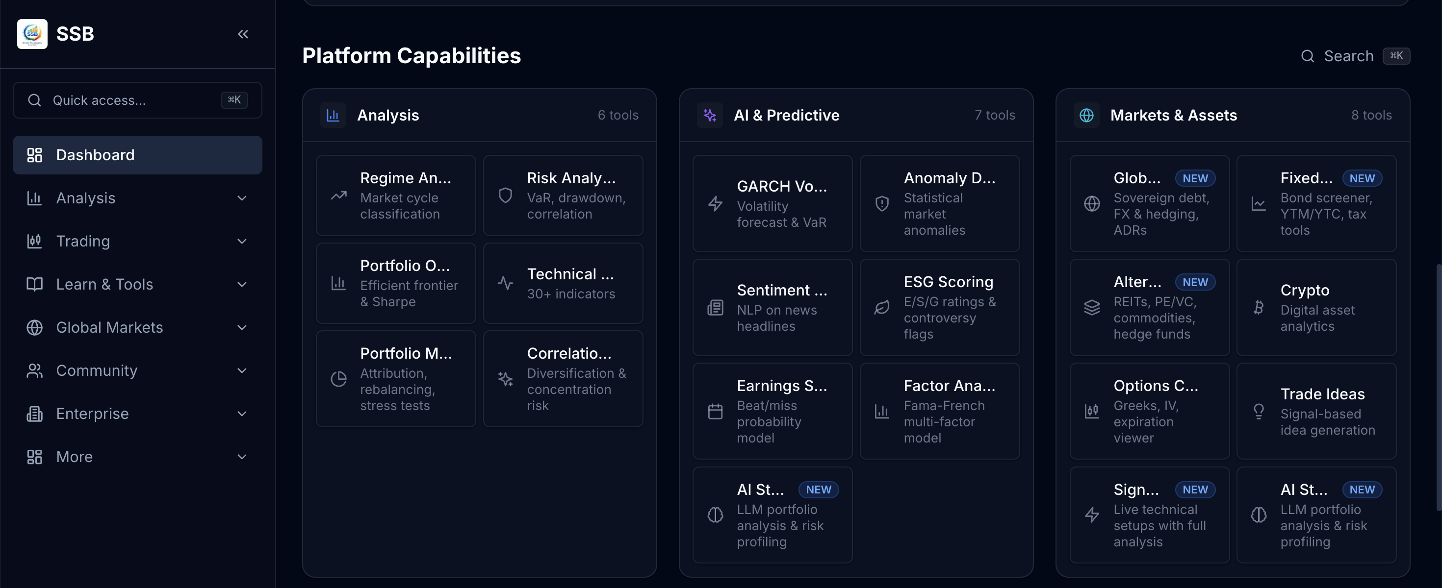 Smart Strategies Builder gallery image