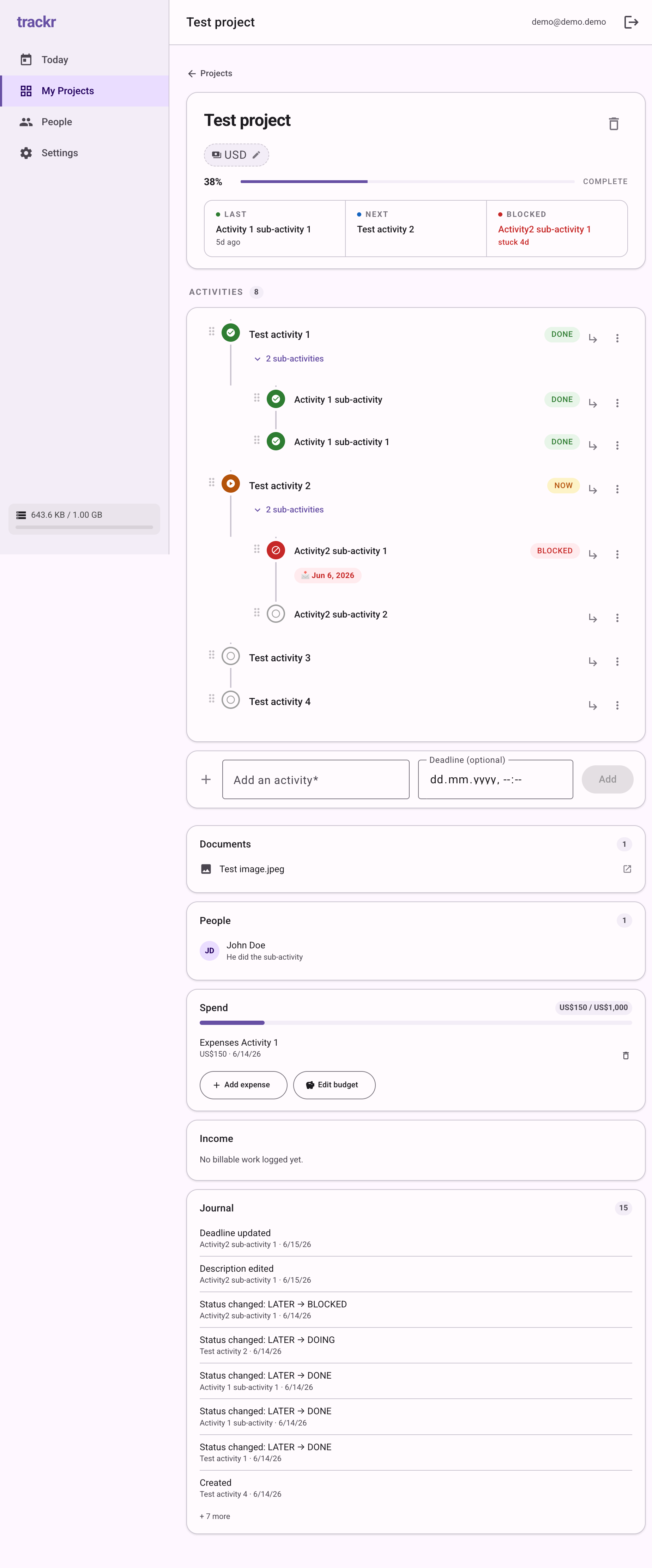 trackr gallery image