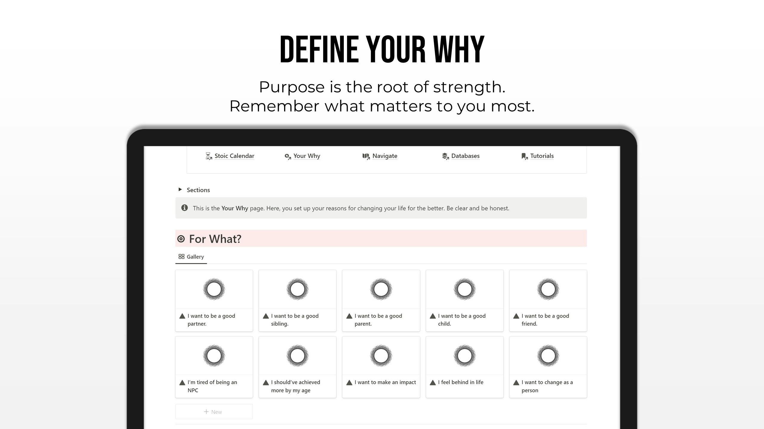 Notion Stoic Calendar gallery image