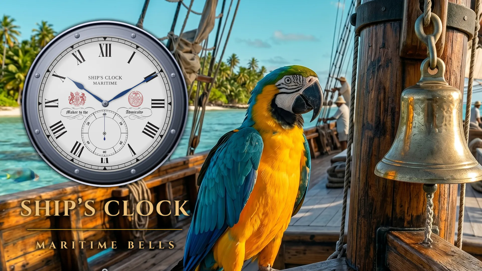 Ship's Clock Maritime Bells app gallery image