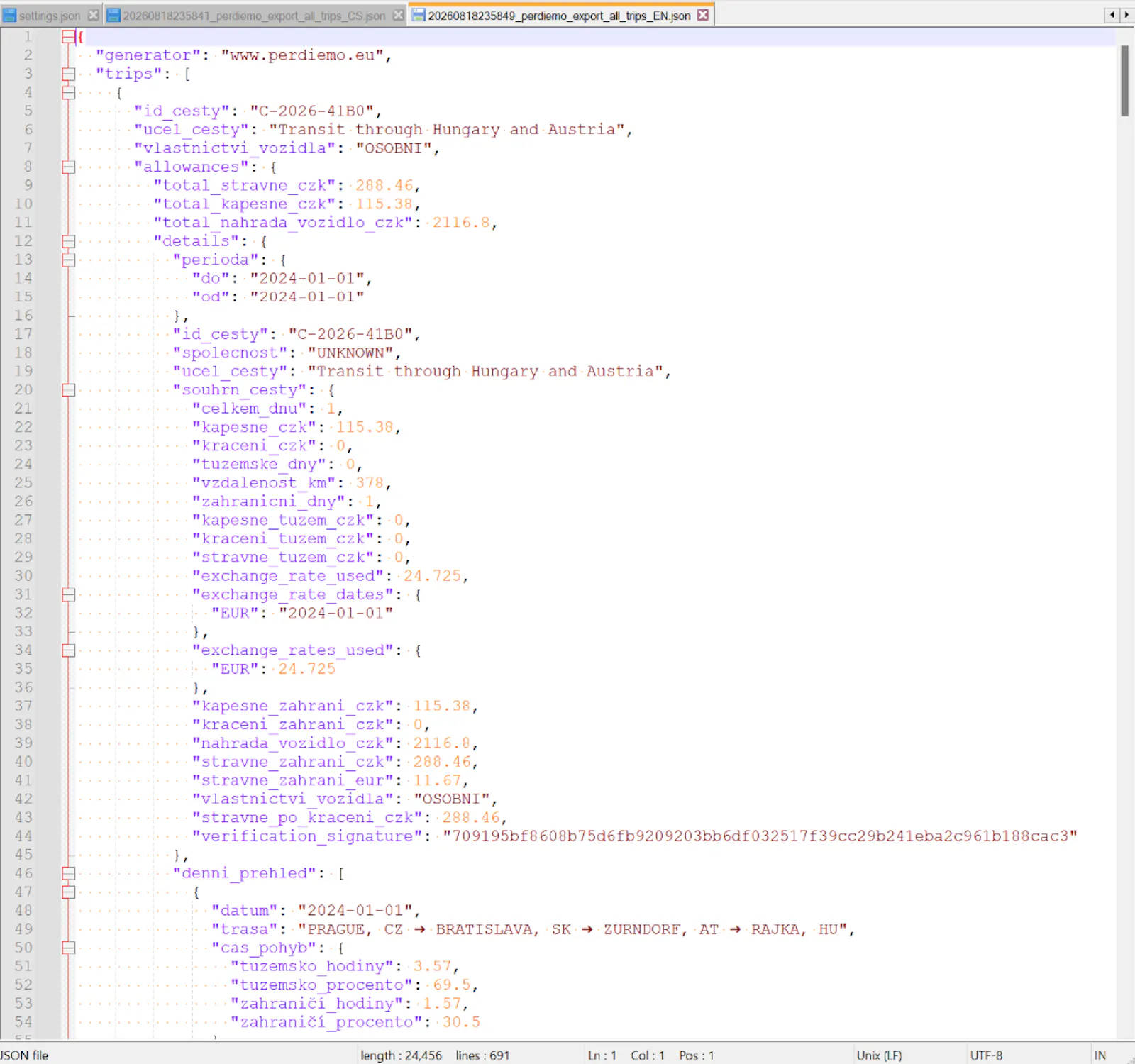 PerDiemo screenshot 9