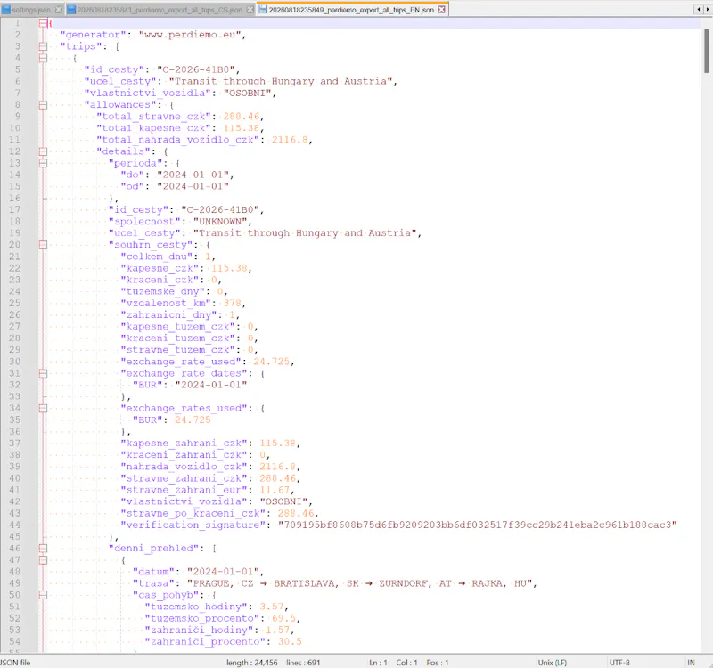 PerDiemo screenshot 9