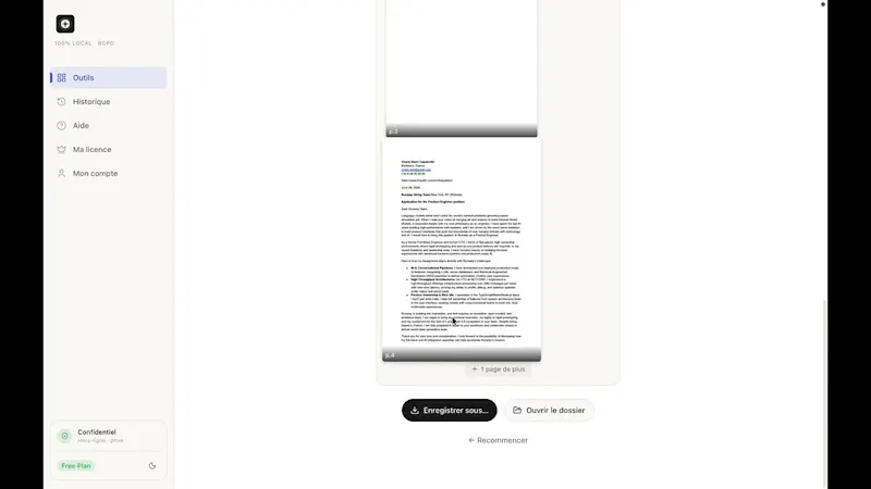 SafePDF screenshot 1 (video preview)