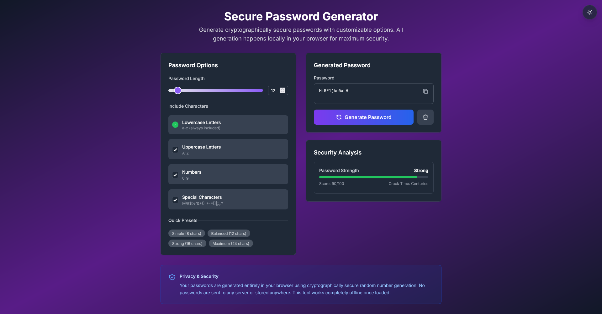 Secure Password Generator - Create strong, secure passwords online media 1