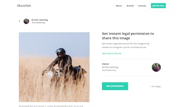 Sharefair (example profile) gallery image