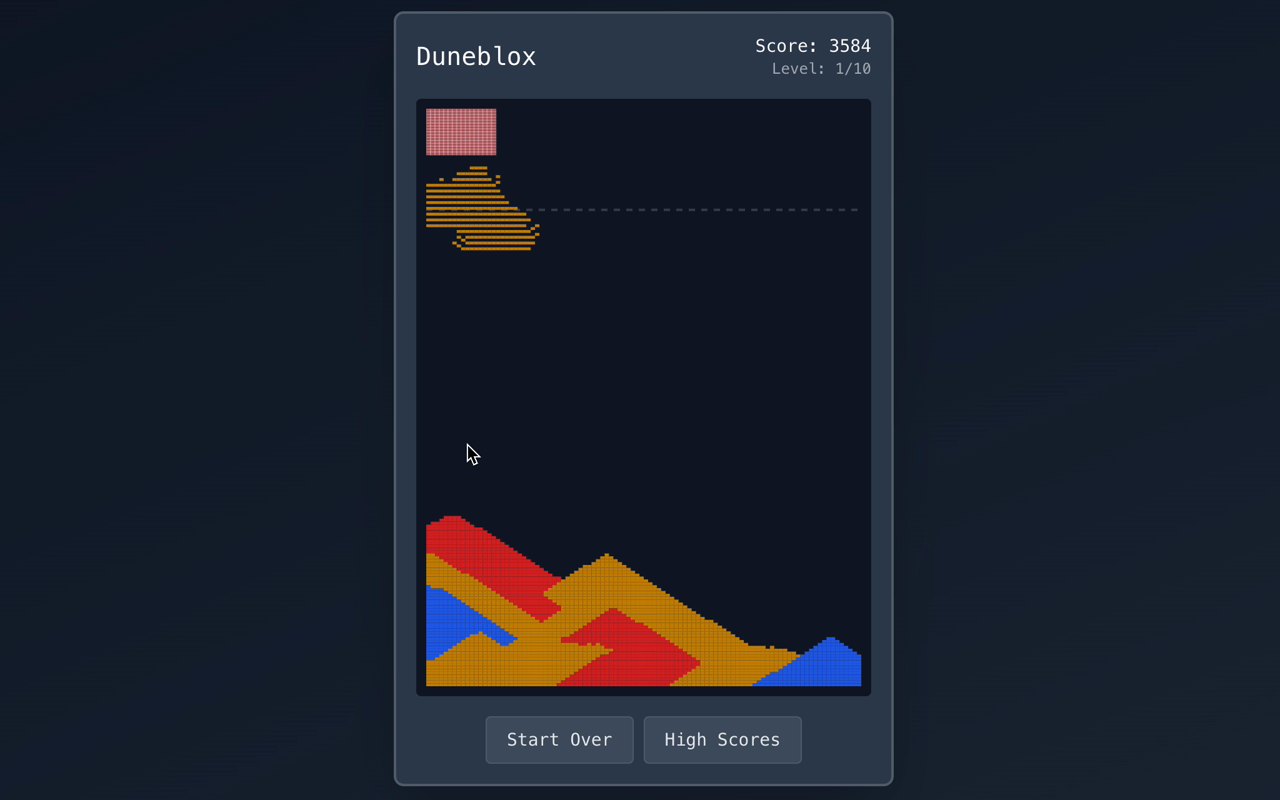 Média Duneblox - Jeu de physique du sable amusant, avec une extension Web. 3