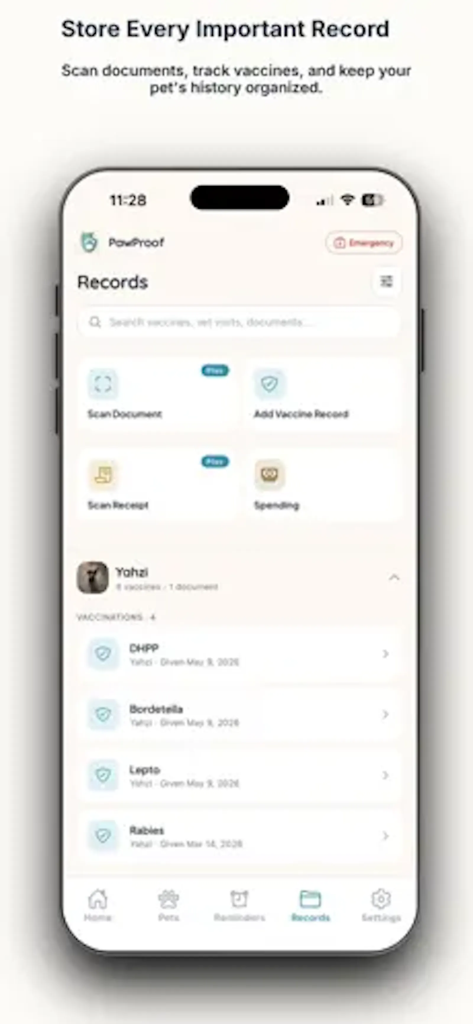 PawProof screenshot 1