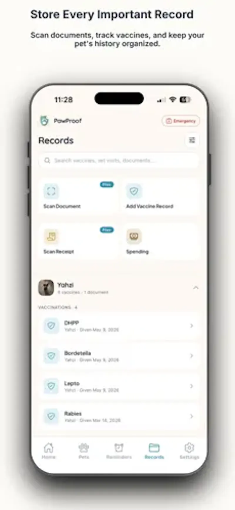 PawProof screenshot 1