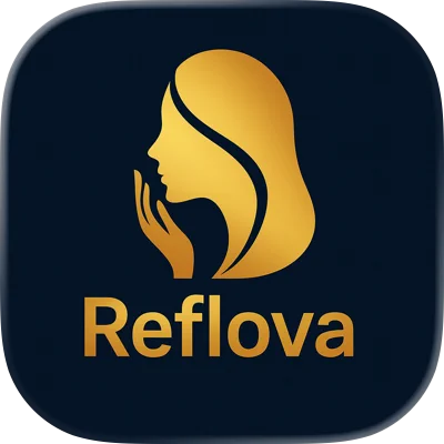 Reflova - Product Hunt launch logo and brand identity