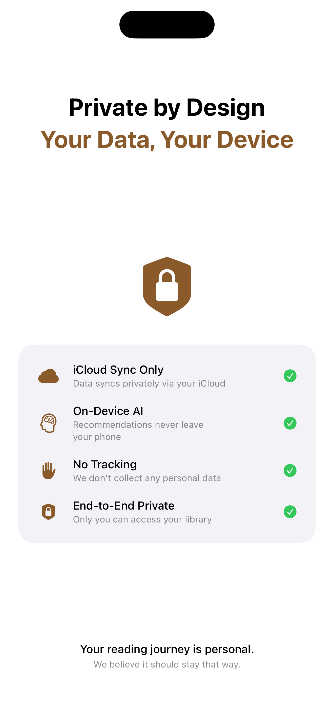 Leaflet: Private Book Tracker gallery image