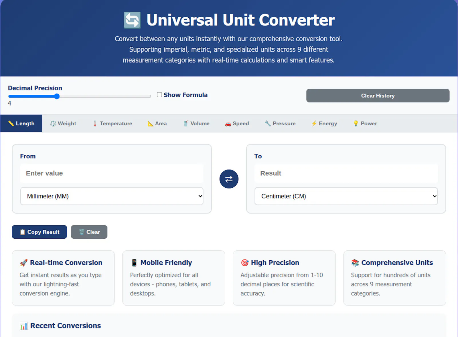 Unit Converter Suite screenshot 1