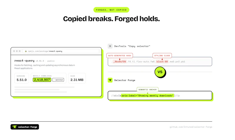 Selector Forge screenshot 2