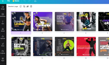 Health & Wellness canva templetes gallery image