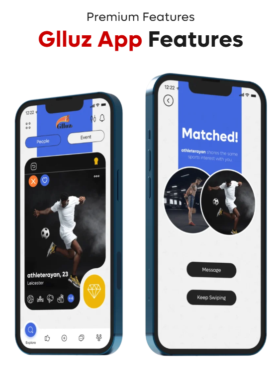 Glluz Sports Buddy Mobile App media 2