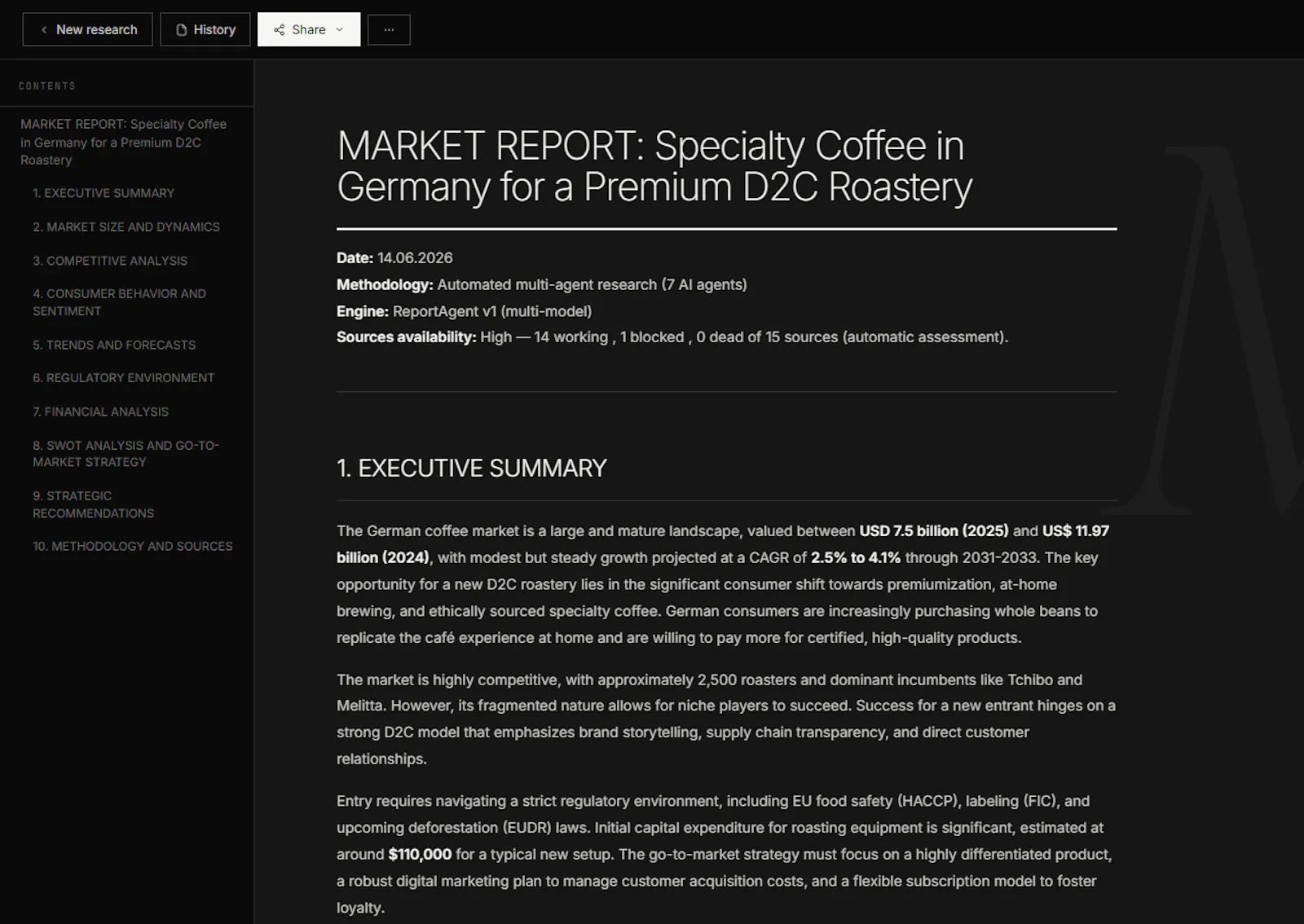 ReportAgent screenshot 4