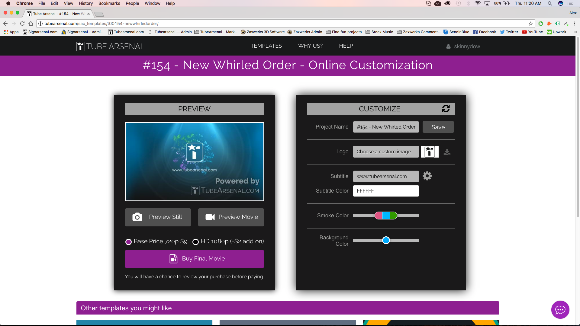 Tube Arsenal gallery image