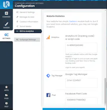 Kopage Website Builder gallery image