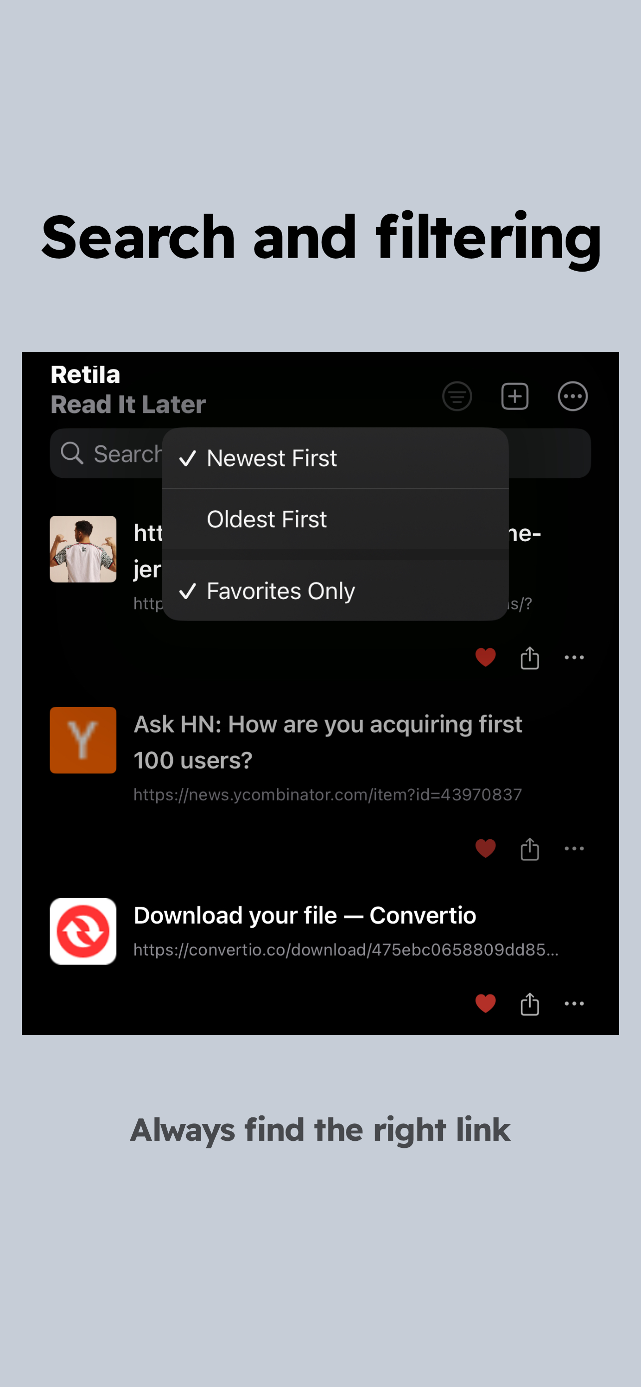 retila - อ่านในภายหลัง - ทางเลือกกระเป๋าสำหรับ iOS media 2
