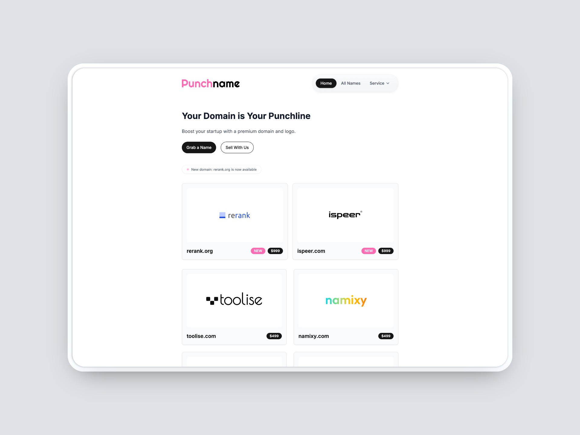 Mídia 3 de Panchnama - Domínios premium para startups