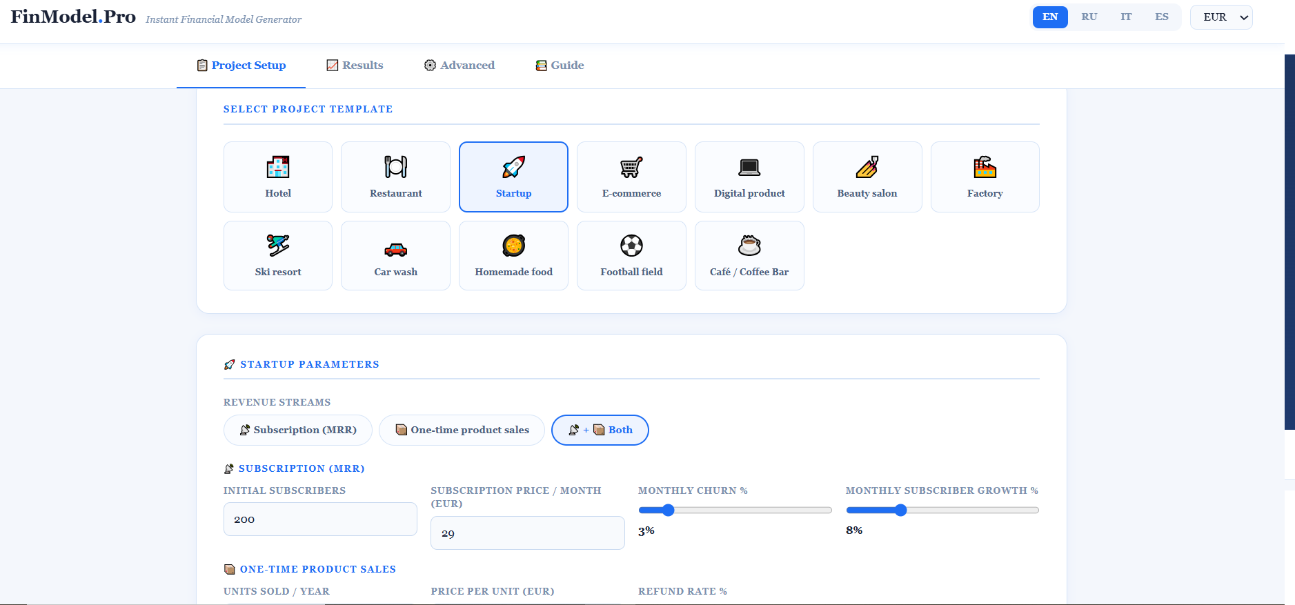 FinModel Pro gallery image