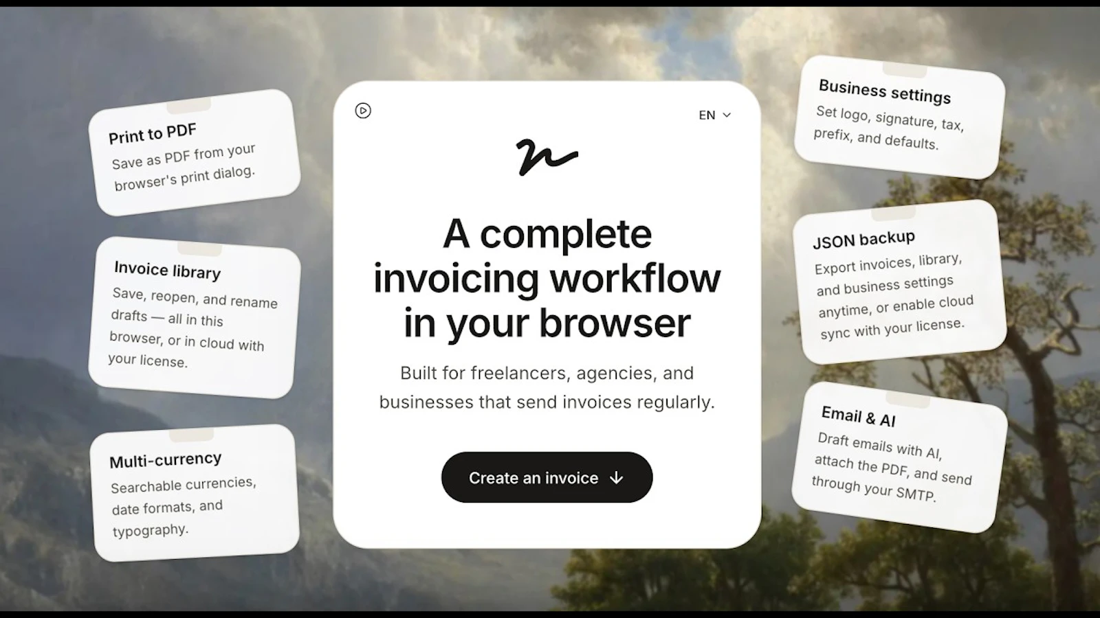 invoicemon screenshot 1 (video preview)