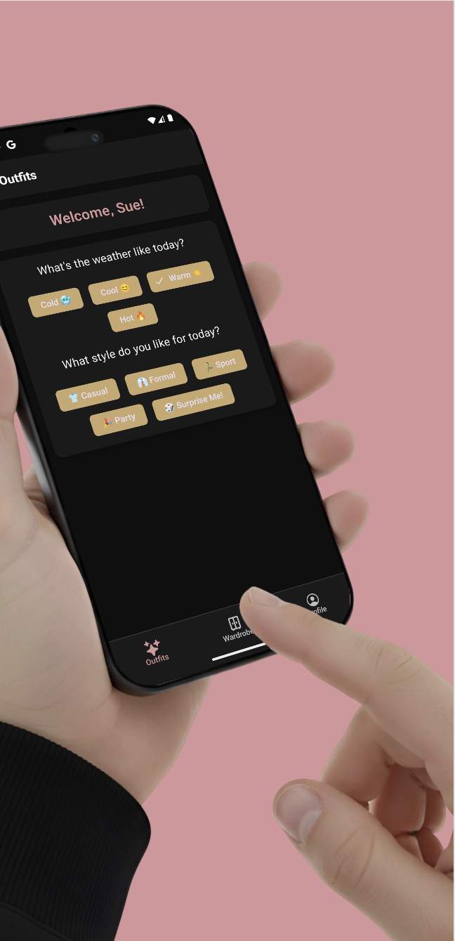 WardrobeZen - Main product screenshot demonstrating key features and user interface