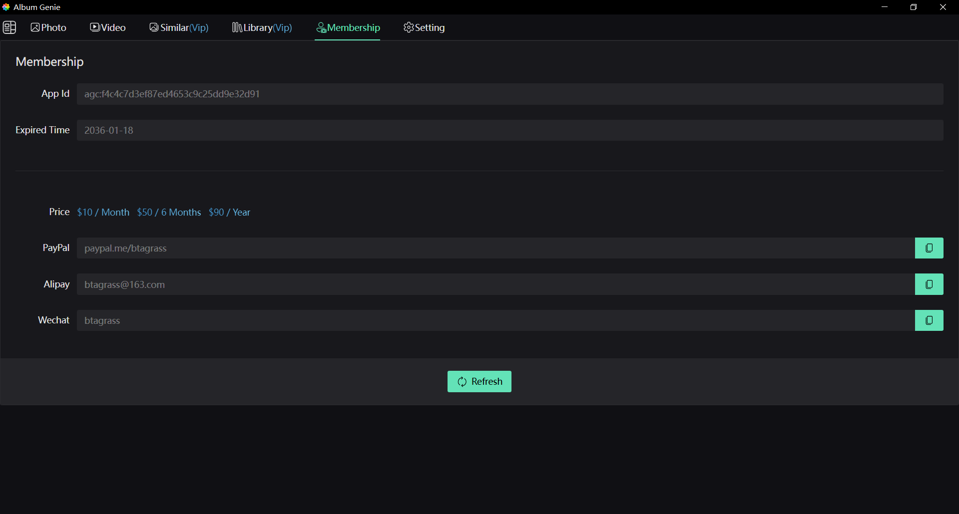 Photo Album Genie - Screenshot 5 showing product features and functionality