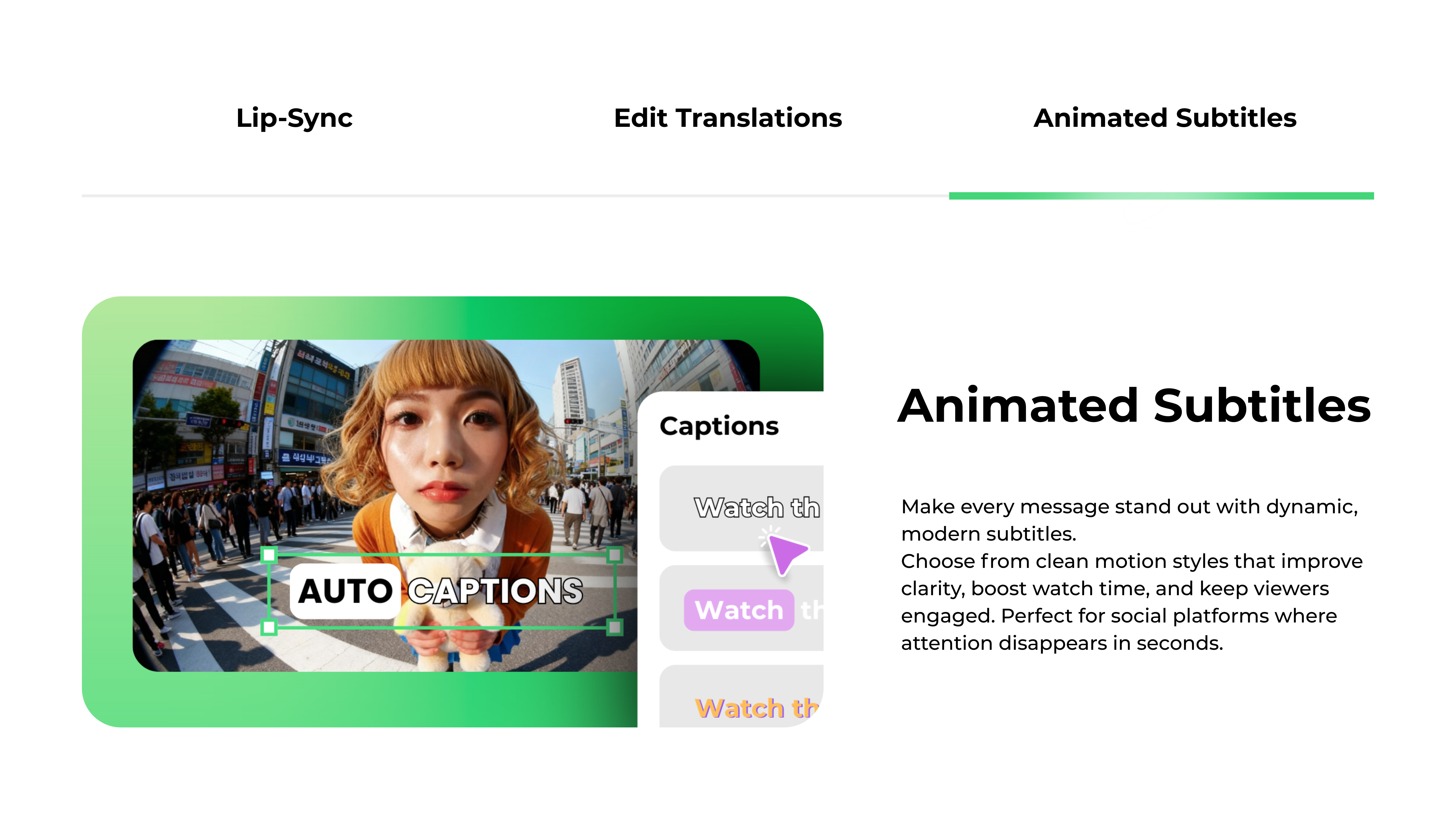 GeckoDub - Screenshot 5 showing product features and functionality