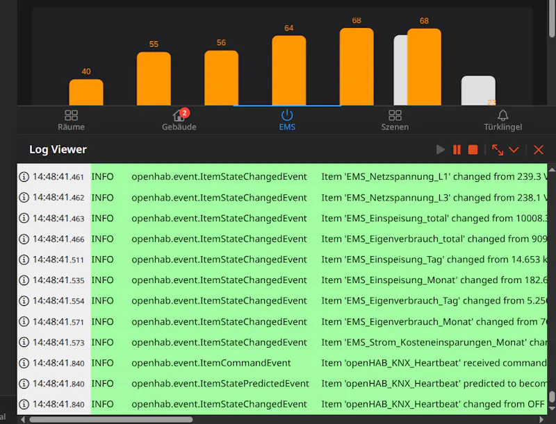 openHAB 5.2 screenshot 5